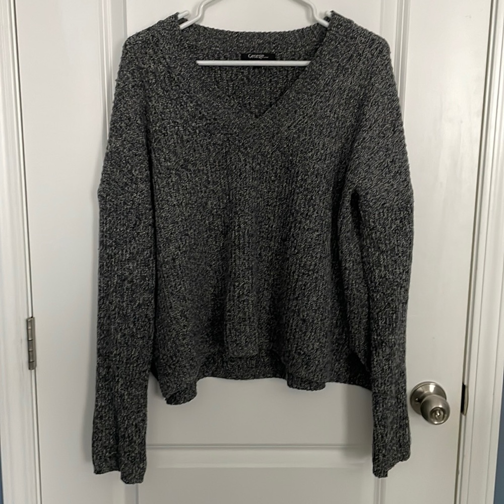 Dark grey knit, size L